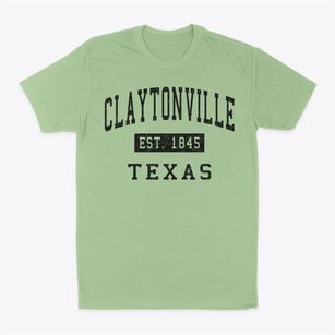 Claytonville Texas Classic Established Classic Dad T-Shirt
