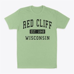 Red Cliff Wisconsin Classic Established Classic Dad T-Shirt