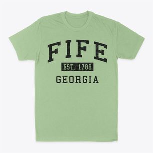 Fife Georgia Classic Established Classic Dad T-Shirt