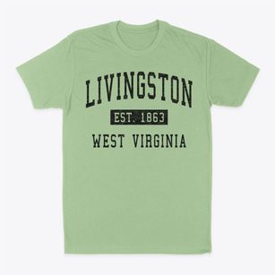 Livingston West Virginia Classic Established Classic Dad T-Shirt