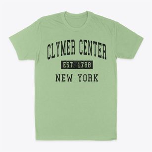 Clymer Center New York Classic Established Classic Dad T-Shirt