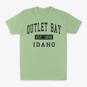 Outlet Bay Idaho Classic Established Classic Dad T-Shirt
