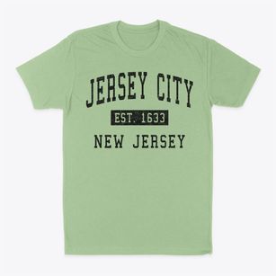 Jersey City New Jersey Classic Established Classic Dad T-Shirt