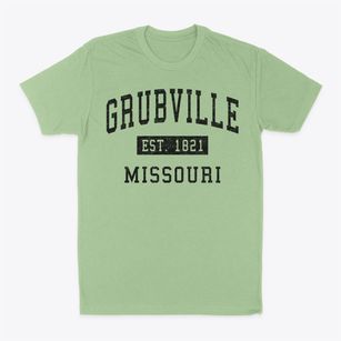 Grubville Missouri Classic Established Classic Dad T-Shirt