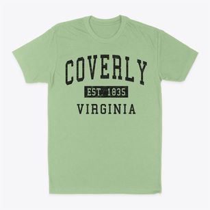 Coverly Virginia Classic Established Classic Dad T-Shirt