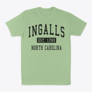 Ingalls North Carolina Classic Established Classic Dad T-Shirt