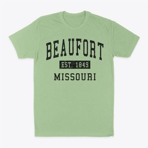 Beaufort Missouri Classic Established Classic Dad T-Shirt