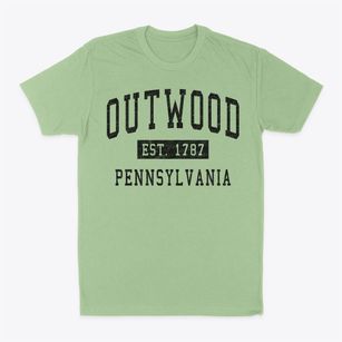 Outwood Pennsylvania Classic Established Classic Dad T-Shirt