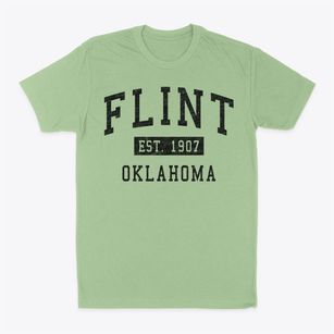 Flint Oklahoma Classic Established Classic Dad T-Shirt