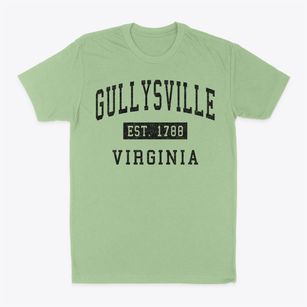 Gullysville Virginia Classic Established Classic Dad T-Shirt