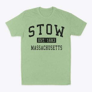 Stow Massachusetts Classic Established Classic Dad T-Shirt