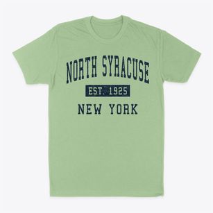 North Syracuse New York Classic Established Classic Dad T-Shirt