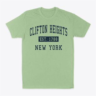 Clifton Heights New York Classic Established Classic Dad T-Shirt