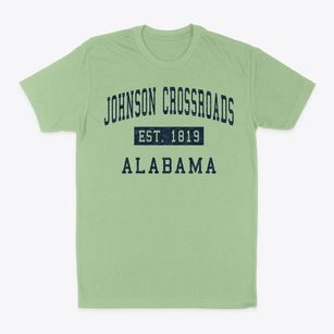 Johnson Crossroads Alabama Classic Established Classic Dad T-Shirt