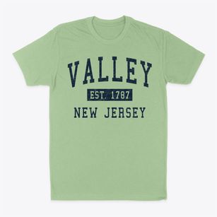 Valley New Jersey Classic Established Classic Dad T-Shirt