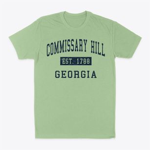Commissary Hill Georgia Classic Established Classic Dad T-Shirt