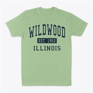 Wildwood Illinois Classic Established Classic Dad T-Shirt