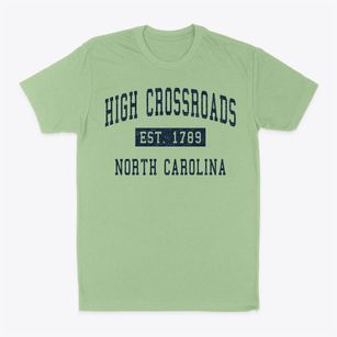 High Crossroads North Carolina Classic Established Classic Dad T-Shirt