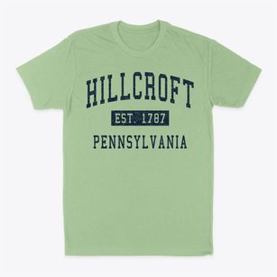 Hillcroft Pennsylvania Classic Established Classic Dad T-Shirt