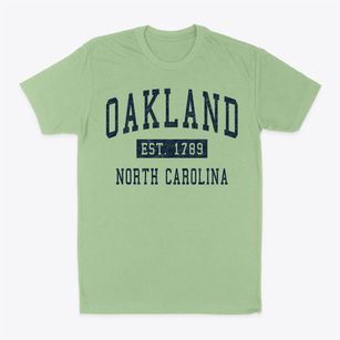 Oakland North Carolina Classic Established Classic Dad T-Shirt