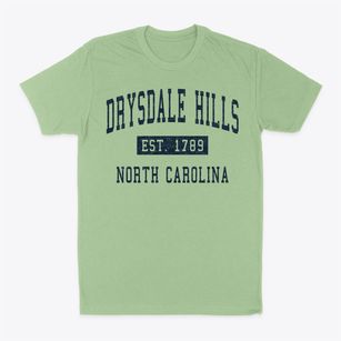 Drysdale Hills North Carolina Classic Established Classic Dad T-Shirt