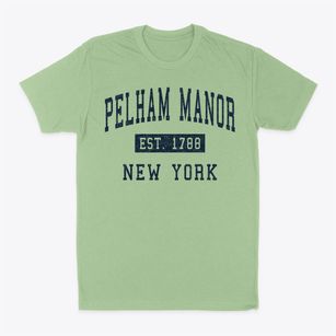 Pelham Manor New York Classic Established Classic Dad T-Shirt