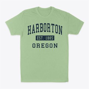 Harborton Oregon Classic Established Classic Dad T-Shirt