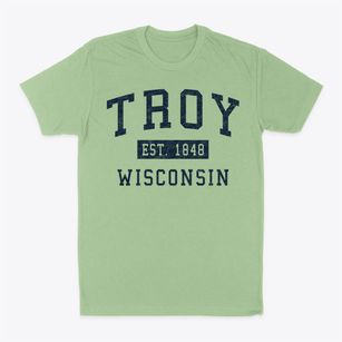 Troy Wisconsin Classic Established Classic Dad T-Shirt