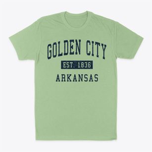 Golden City Arkansas Classic Established Classic Dad T-Shirt