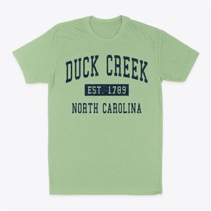 Duck Creek North Carolina Classic Established Classic Dad T-Shirt
