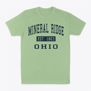 Mineral Ridge Ohio Classic Established Classic Dad T-Shirt
