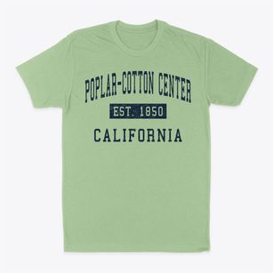 Poplar-cotton Center California Classic Established Classic Dad T-Shirt