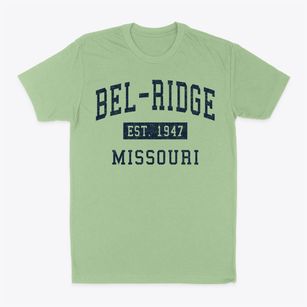 Bel-ridge Missouri Classic Established Classic Dad T-Shirt