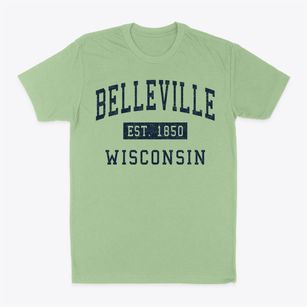 Belleville Wisconsin Classic Established Classic Dad T-Shirt