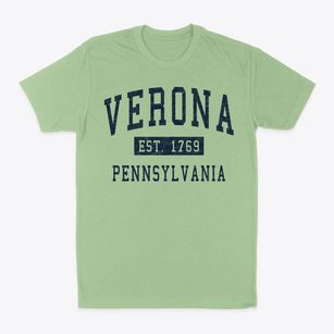 Verona Pennsylvania Classic Established Classic Dad T-Shirt