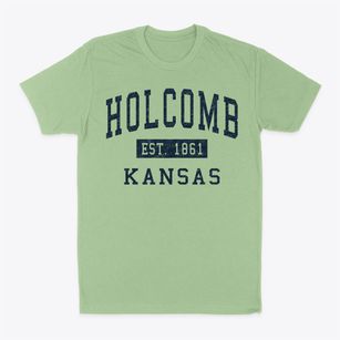 Holcomb Kansas Classic Established Classic Dad T-Shirt