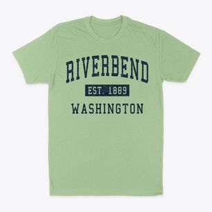 Riverbend Washington Classic Established Classic Dad T-Shirt