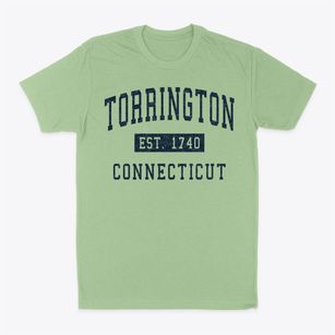 Torrington Connecticut Classic Established Classic Dad T-Shirt
