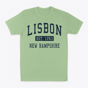 Lisbon New Hampshire Classic Established Classic Dad T-Shirt