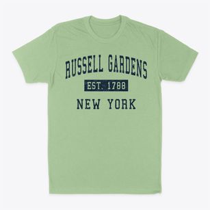 Russell Gardens New York Classic Established Classic Dad T-Shirt