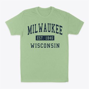 Milwaukee Wisconsin Classic Established Classic Dad T-Shirt