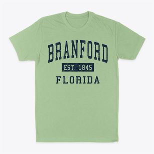 Branford Florida Classic Established Classic Dad T-Shirt