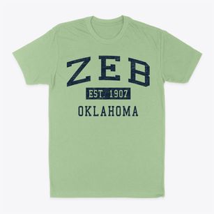 Zeb Oklahoma Classic Established Classic Dad T-Shirt