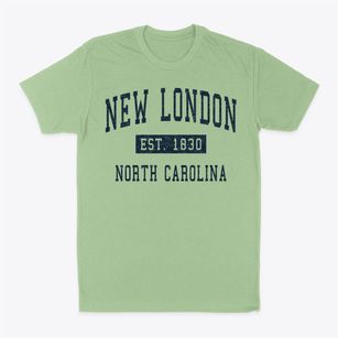 New London North Carolina Classic Established Classic Dad T-Shirt