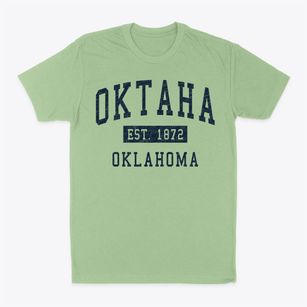 Oktaha Oklahoma Classic Established Classic Dad T-Shirt