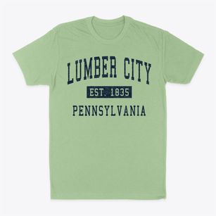 Lumber City Pennsylvania Classic Established Classic Dad T-Shirt