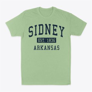 Sidney Arkansas Classic Established Classic Dad T-Shirt