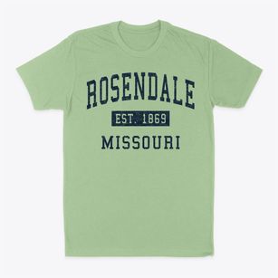 Rosendale Missouri Classic Established Classic Dad T-Shirt