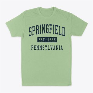 Springfield Pennsylvania Classic Established Classic Dad T-Shirt