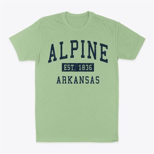 Alpine Arkansas Classic Established Classic Dad T-Shirt